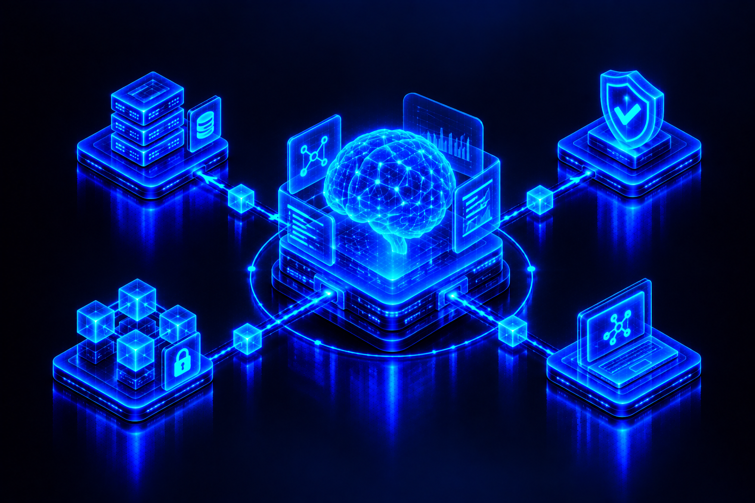 Verifiable AI: Building Trust in Artificial Intelligence Through Blockchain